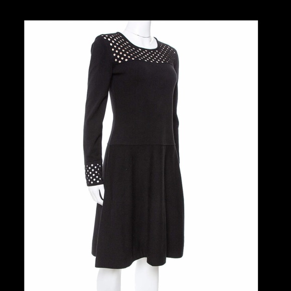 FENDI WOOL MID-LENGTH DRESS - Picture 2 of 15